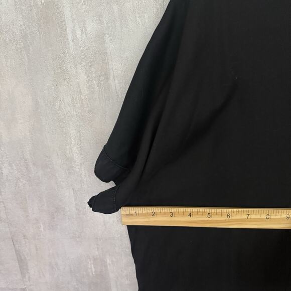 Aritzia Wilfred Free Shirt Dress Women Small Tunic Black Minimalist Boho Pockets - Picture 7 of 9